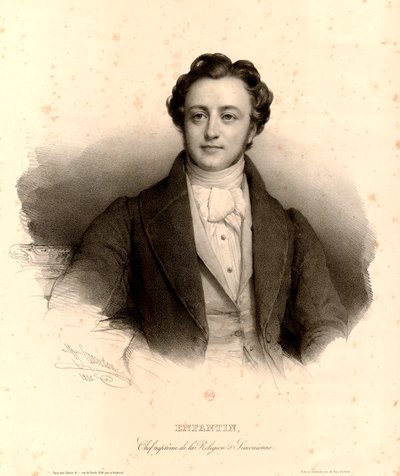 Enfantin, Supreme Leader of the Saint-Simonian Religion by Henri Grevedon